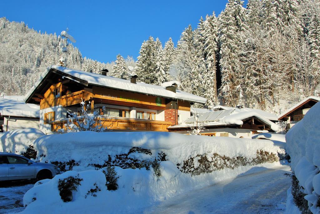 Landhaus Bergleben Hotel Oberstdorf Buitenkant foto